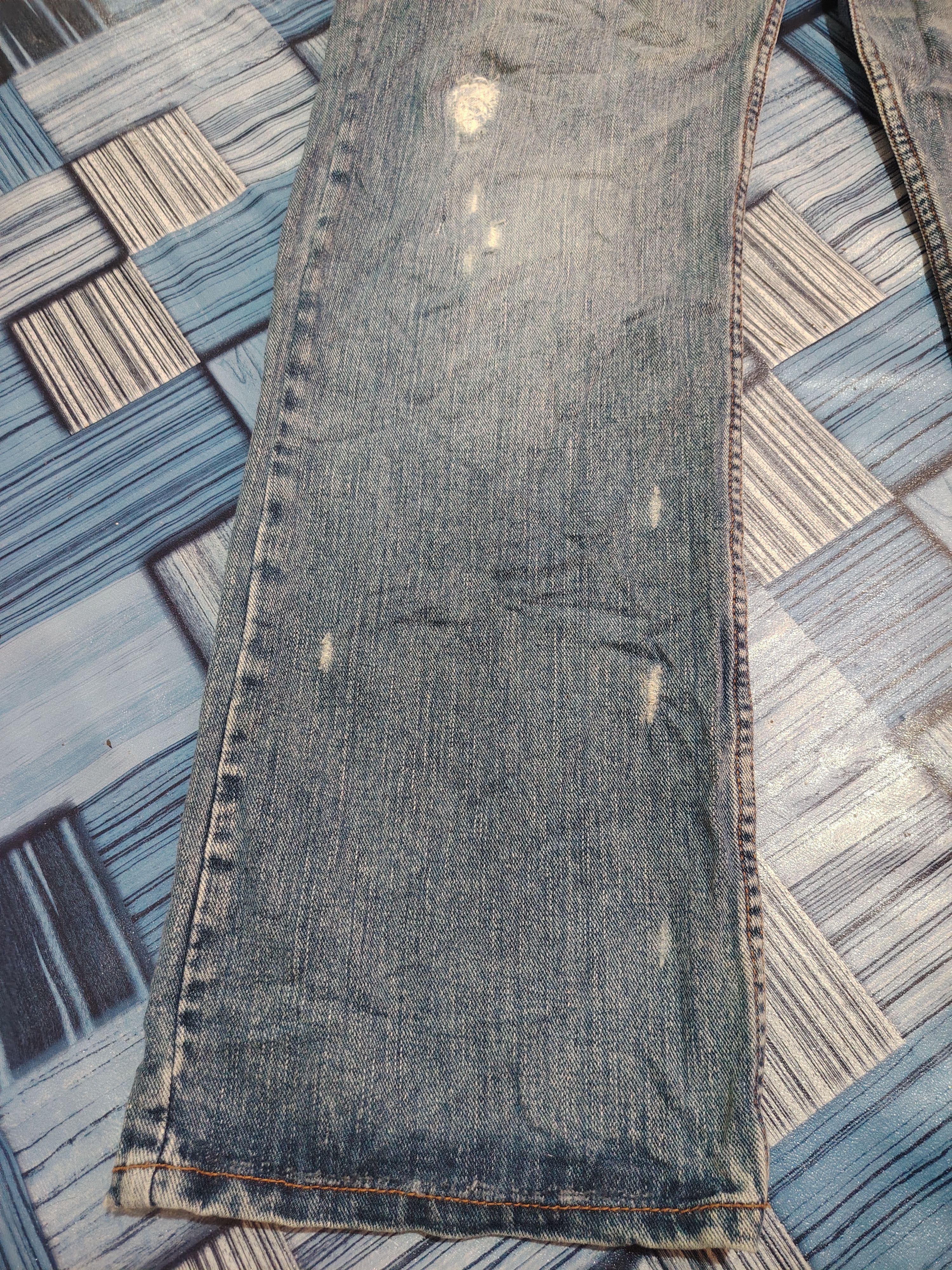 Who Decides War Japanese Nylaus Jeans Distressed denim Size US 32 / EU 48 - 10 Thumbnail