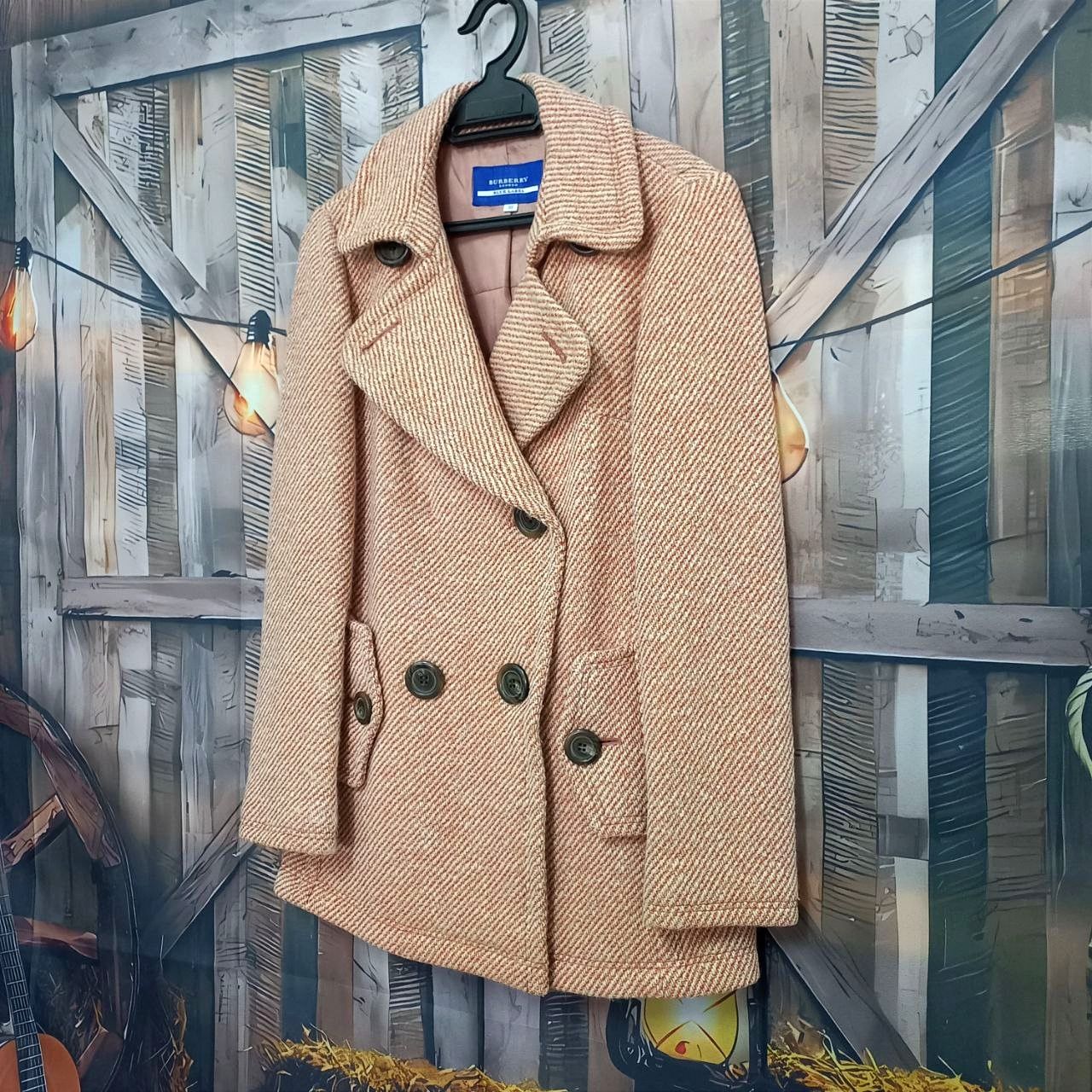 Burberry BURBERRY BLUE LABEL Wool Angora Coat Jacket Size M / US 6-8 / IT 42-44 - 3 Thumbnail