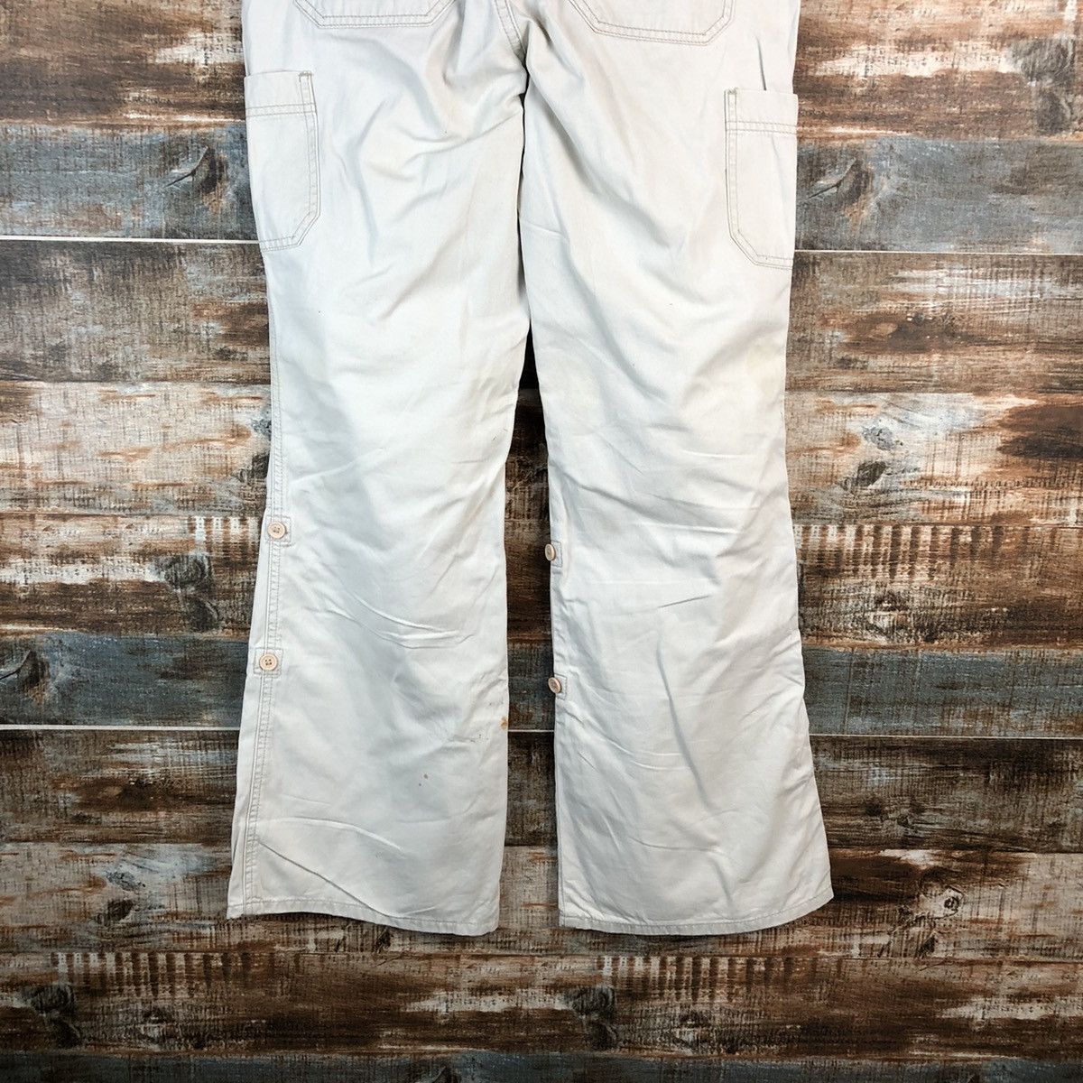 L.E.I. Lei White Cargo utility Multipocket Pants #A2440 Size 30" / US 8 / IT 44 - 18 Thumbnail
