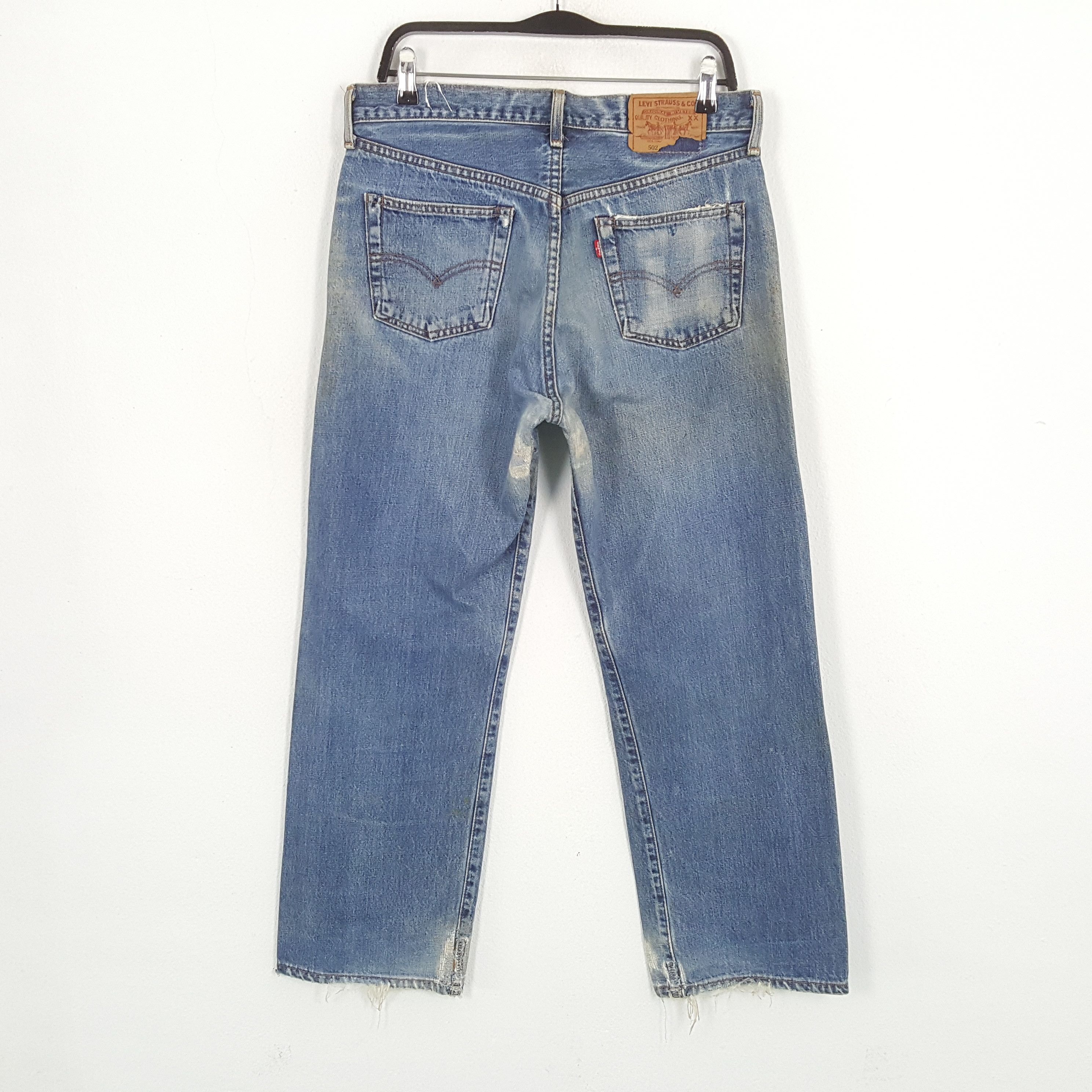 Levi's × Vintage LEVI'S Streetwear Style Distressed Jeans Size US 31 - 1 Thumbnail