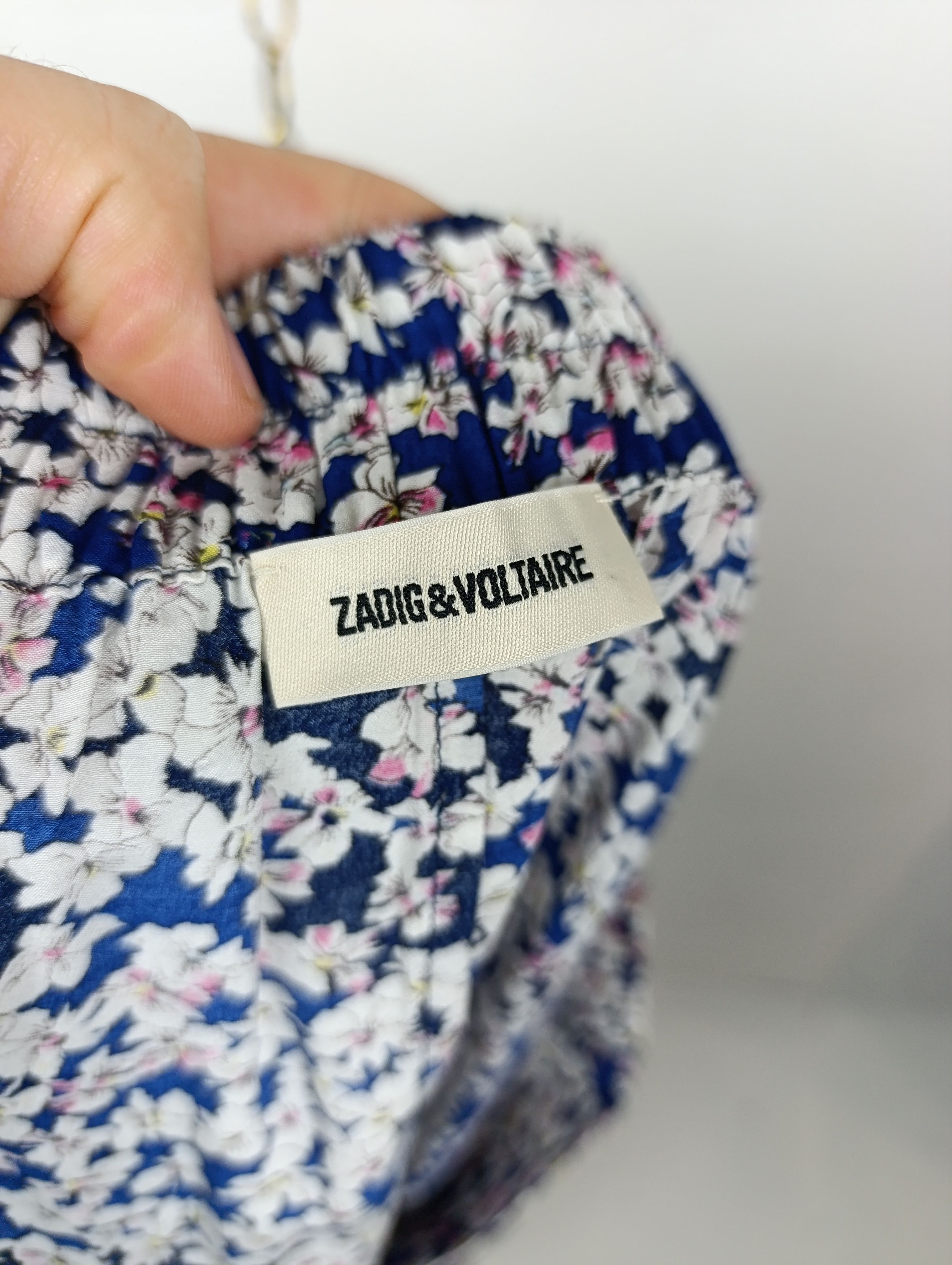 Zadig & Voltaire ZADIG & VOLTAIRE JENNY PRINT BEGONIA SKIRT Size 26" / US 2 / IT 38 - 8 Thumbnail