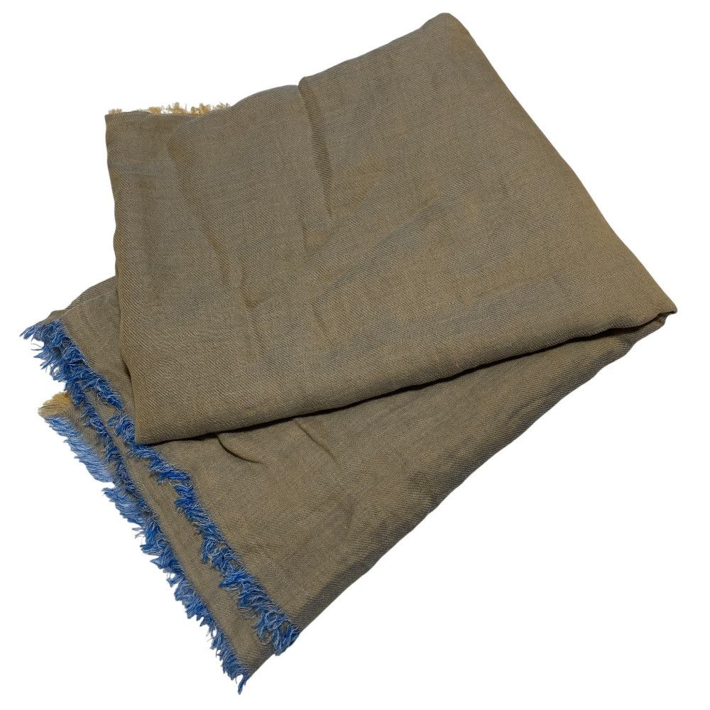 Other Other hatsutoki Fringe Large Stole Cotton Shawl DUTY FREE for USA Size ONE SIZE - 1 Thumbnail