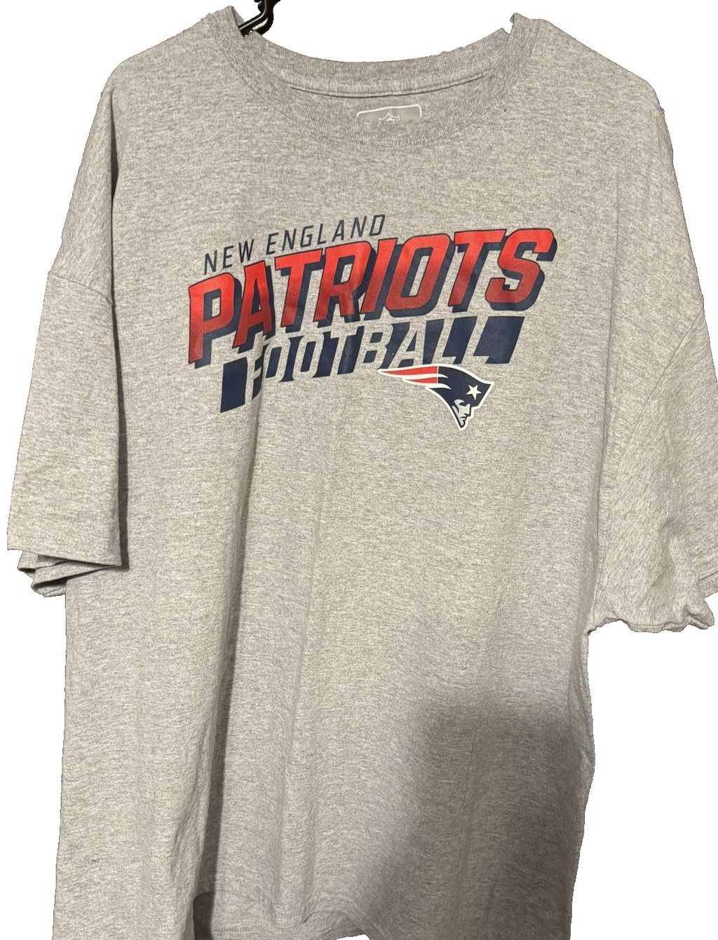 Majestic New England Patriots T-Shirt Men 3XL Gray New Without Tags Size US XXL / EU 58 / 5 - 1 Thumbnail