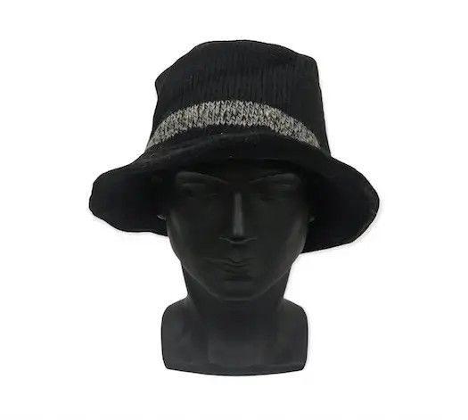 Vintage Japanese Brand Plain Bucket Hat Size ONE SIZE - 2 Thumbnail