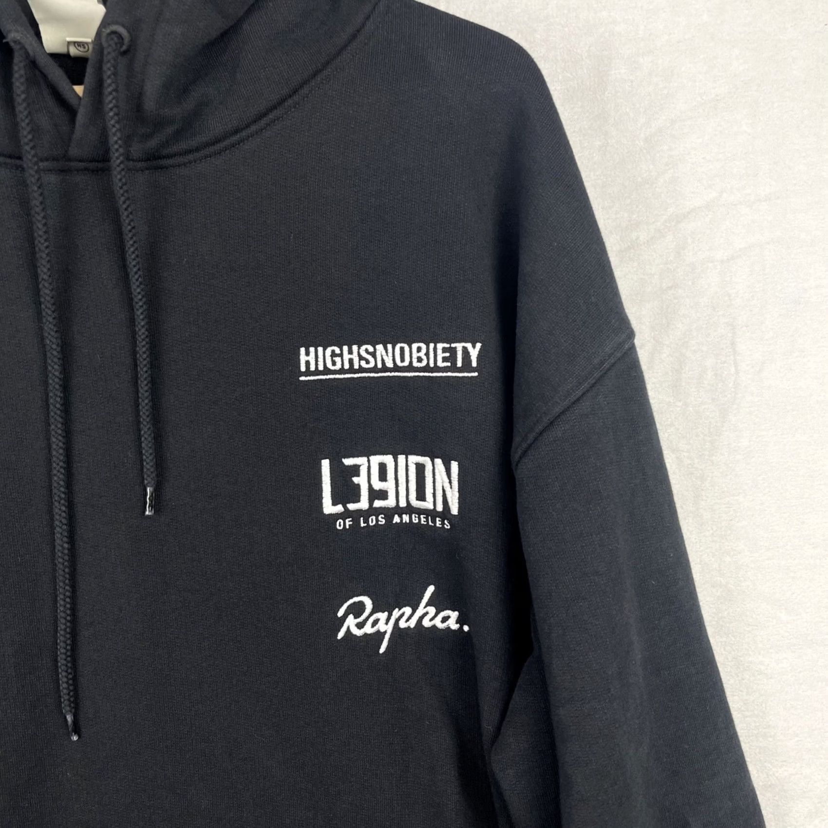 Rapha Rapha Highsnobiety Hoodie Mens XL Black Legion of Los Angeles Cycling Sweatshirt Graphic Print Size US XL / EU 56 / 4 - 3 Thumbnail