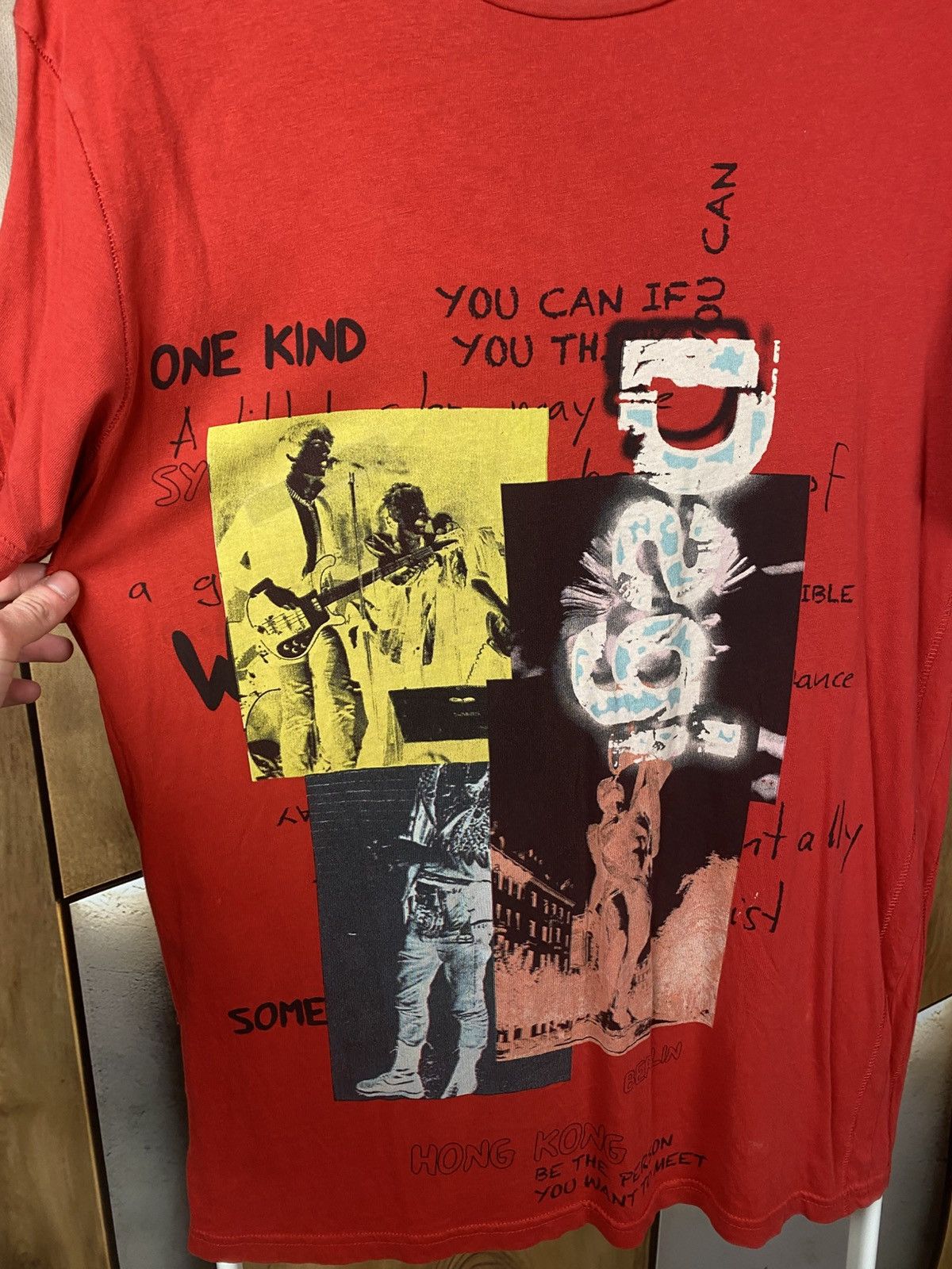 Desigual 🍿Vintage T-Shirt Desigual Hong Kong Art Tee🍿 Size US M / EU 48-50 / 2 - 6 Thumbnail