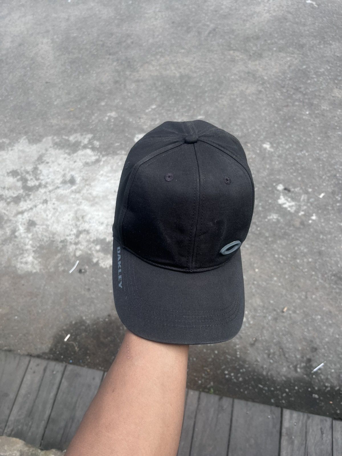 Oakley Oakley Luxottica Japan Tech Snapback Hat Camo Brim Black Size ONE SIZE - 5 Thumbnail