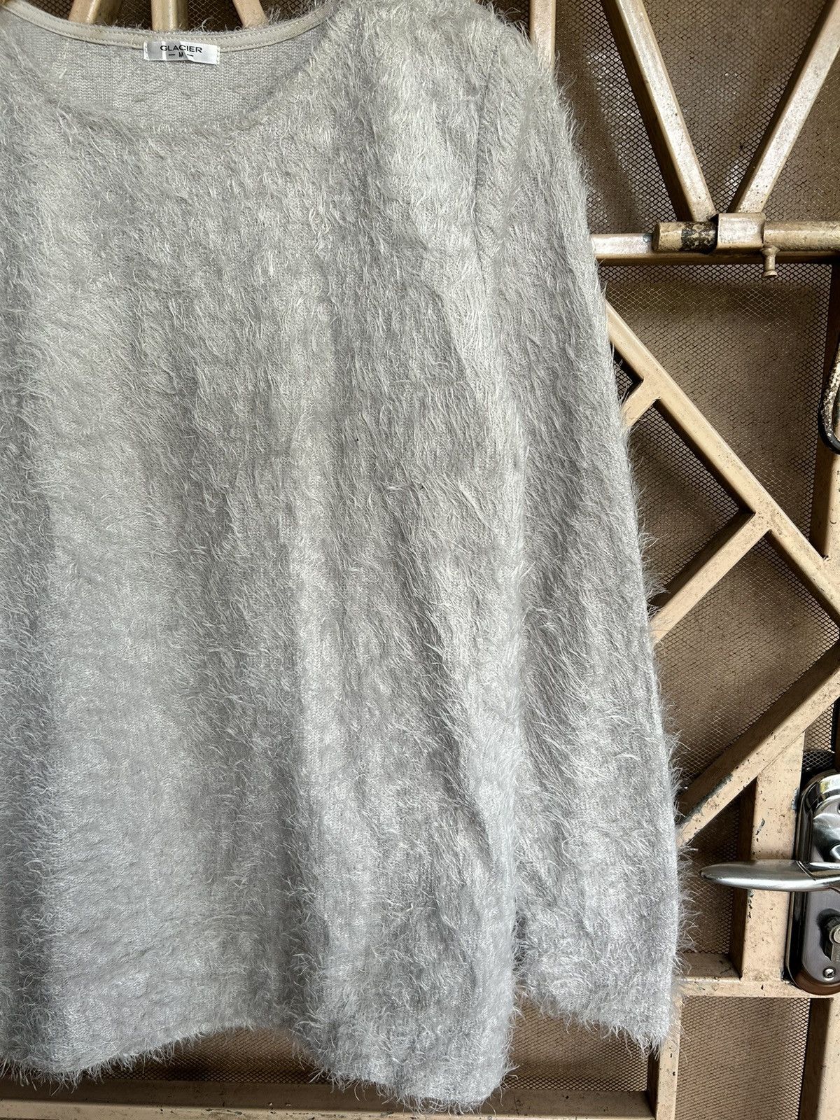 Beauty Beast × Japanese Brand 💸BINDINGOFFER💸 Glacier Knit Fuzy Mohair Isseymiyake style Size US M / EU 48-50 / 2 - 3 Thumbnail