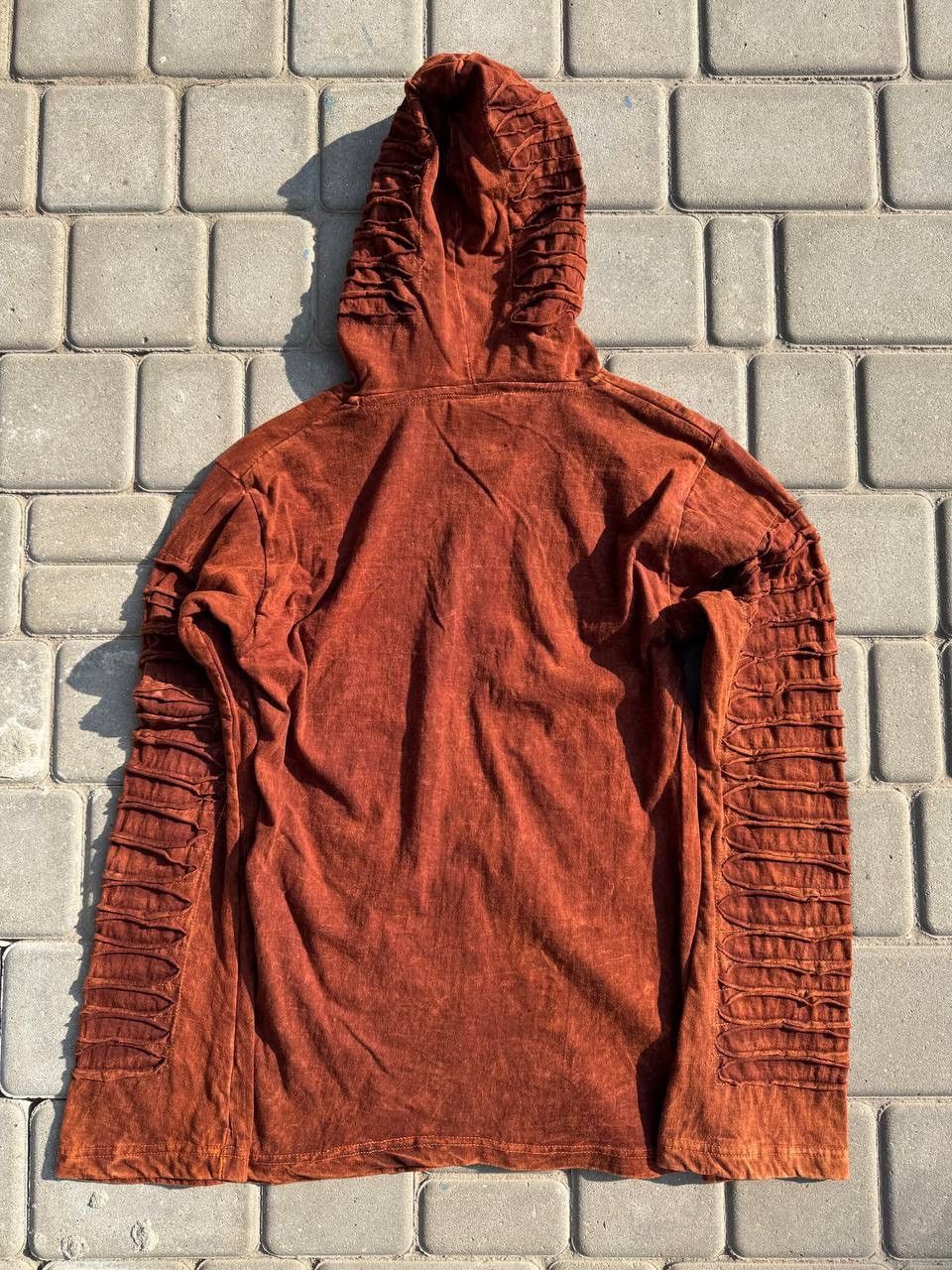 Vintage Y2K Nepal Razor Cut Zip Size L / US 10 / IT 46 - 8 Thumbnail