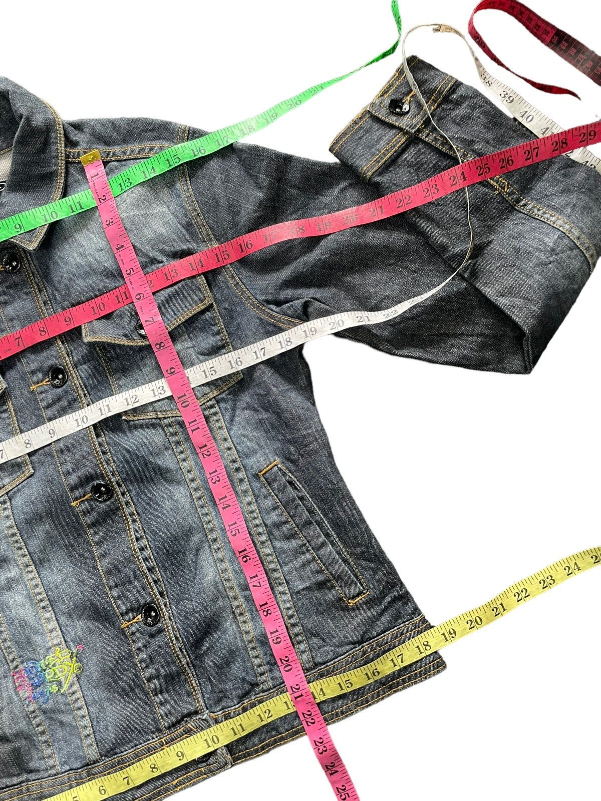 Ed Hardy Ed Hardy Christian Audiger Denim Jacket Size M / US 6-8 / IT 42-44 - 18 Thumbnail