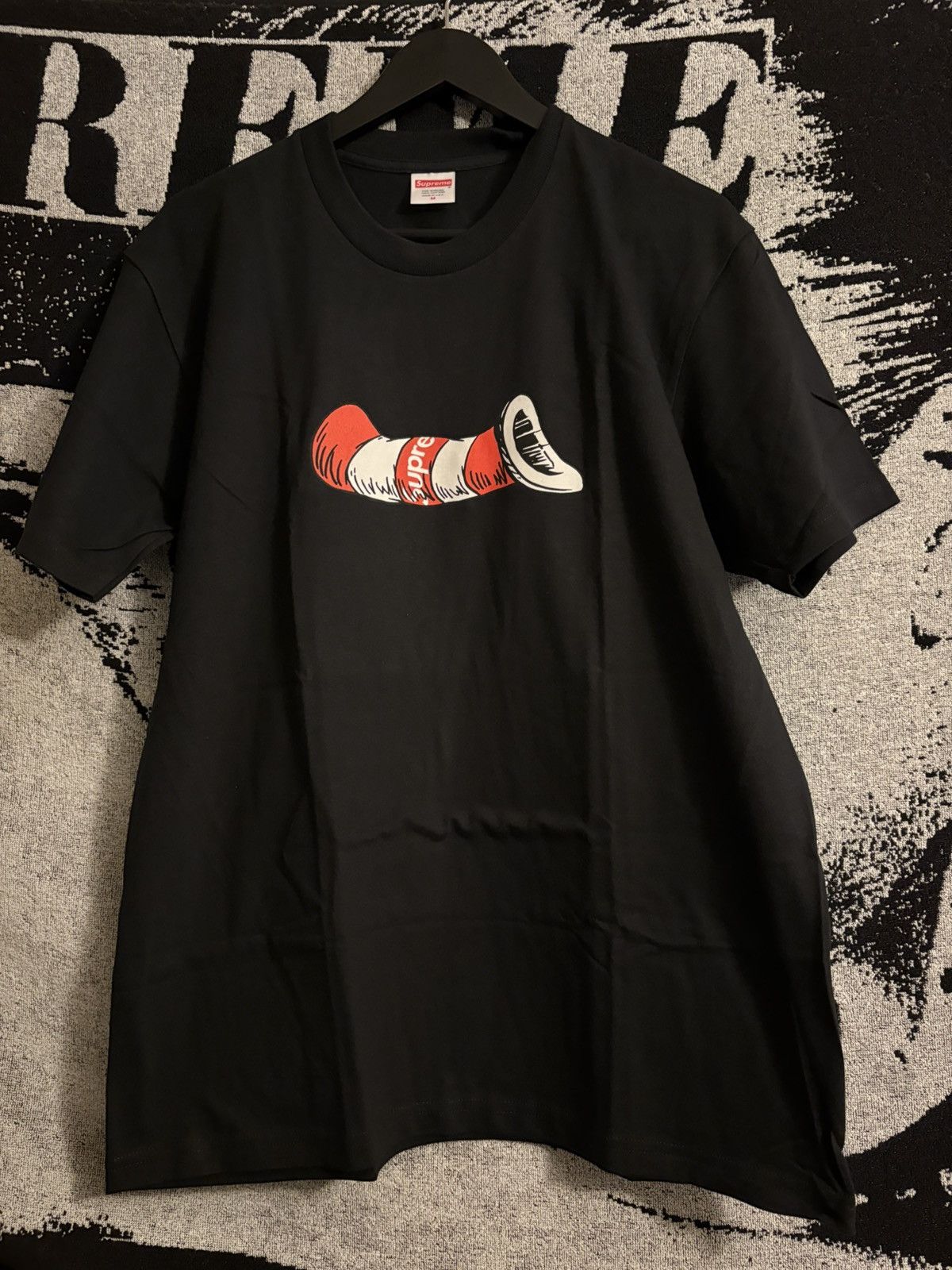 Supreme Black Cat Tee | Grailed