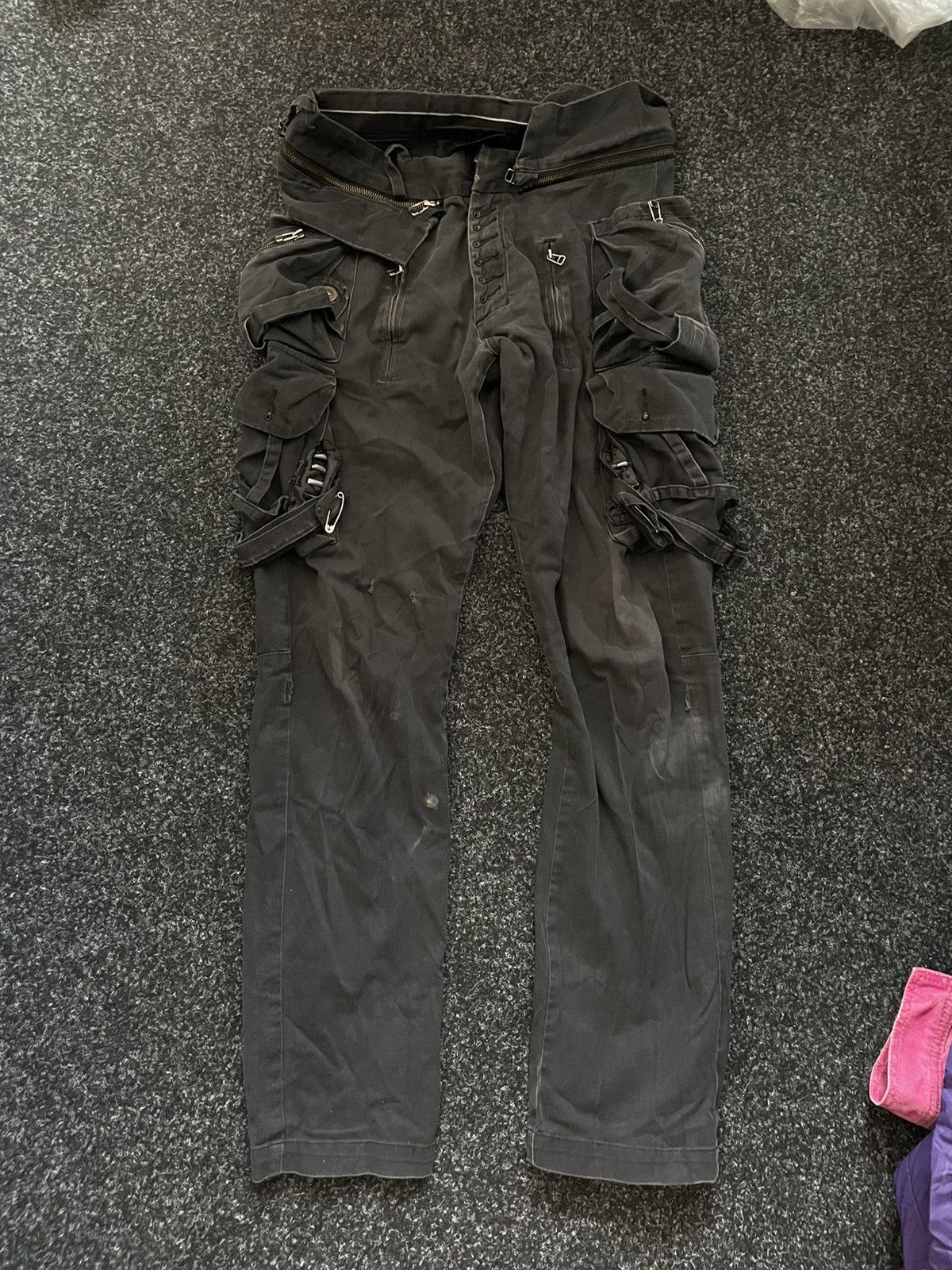 If Six Was Nine × Marithe + Francois Girbaud Cargo pants joggers trousers Multi Pocket desert punk chrome Size US 30 / EU 46 - 1 Thumbnail