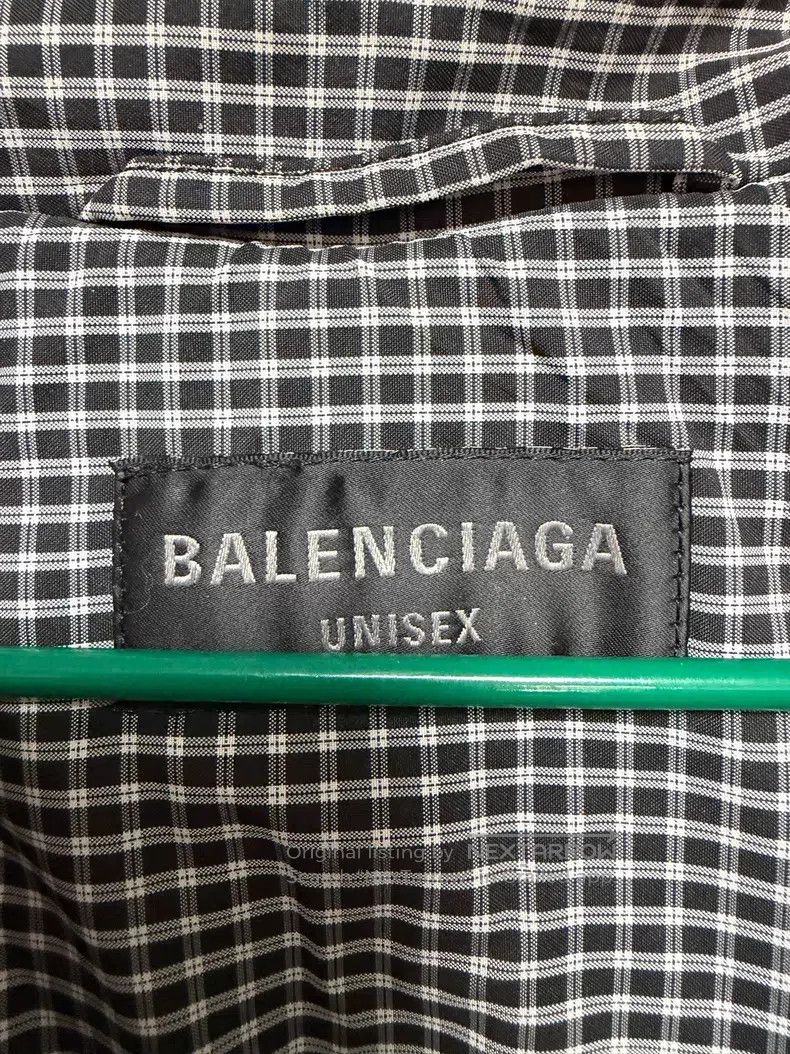 Balenciaga Balenciaga Black and White Plaid Shirt Cotton Jacket Size US M / EU 48-50 / 2 - 3 Thumbnail