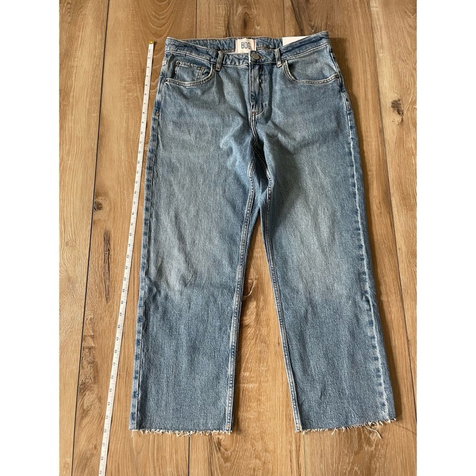 Bdg Urban Outfitters BDG Cropped Cowboy Jean 30 Size 30" / US 8 / IT 44 - 12 Thumbnail