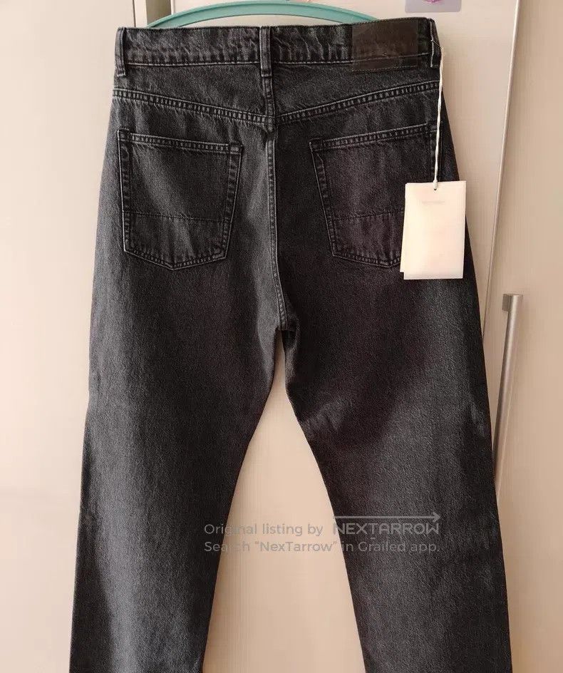 Our Legacy Our Legacy Black Washed Loose Denim Jeans Size US 30 / EU 46 - 2 Thumbnail