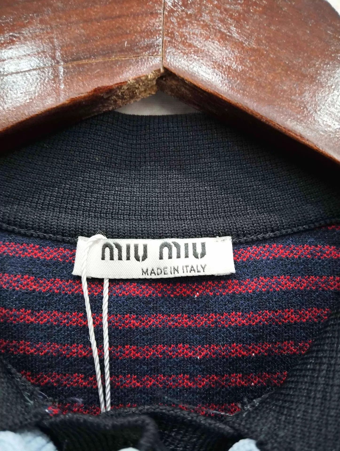 Miu Miu Miu Miu Ruffle Crystal Color Block Knit Dress XS Size XS / US 0-2 / IT 36-38 - 4 Thumbnail