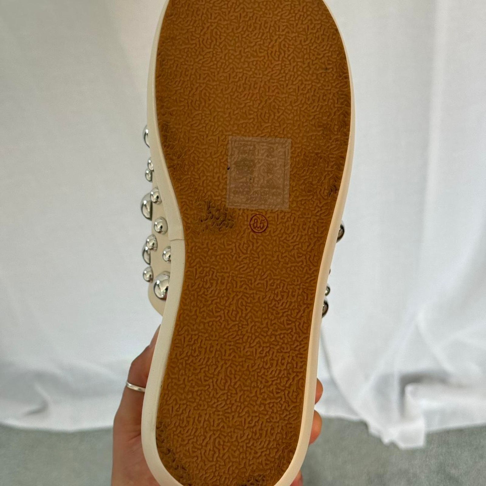 Azalea Wang ✿ studded chunky platform slides ✿ Size US 8.5 / IT 38.5 - 4 Thumbnail