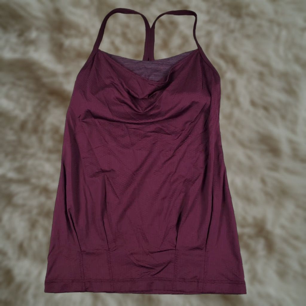 Lululemon Lululemon Tank Top Womens Size 6 Purple Racerback Activewear Size M / US 6-8 / IT 42-44 - 1 Thumbnail