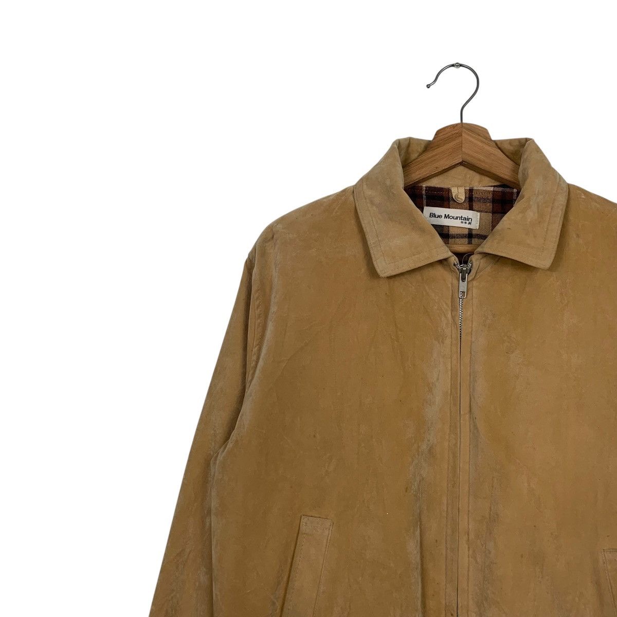 Japanese Brand Japanese Brand Blue Mountain Bomber Jacket Size US M / EU 48-50 / 2 - 6 Thumbnail