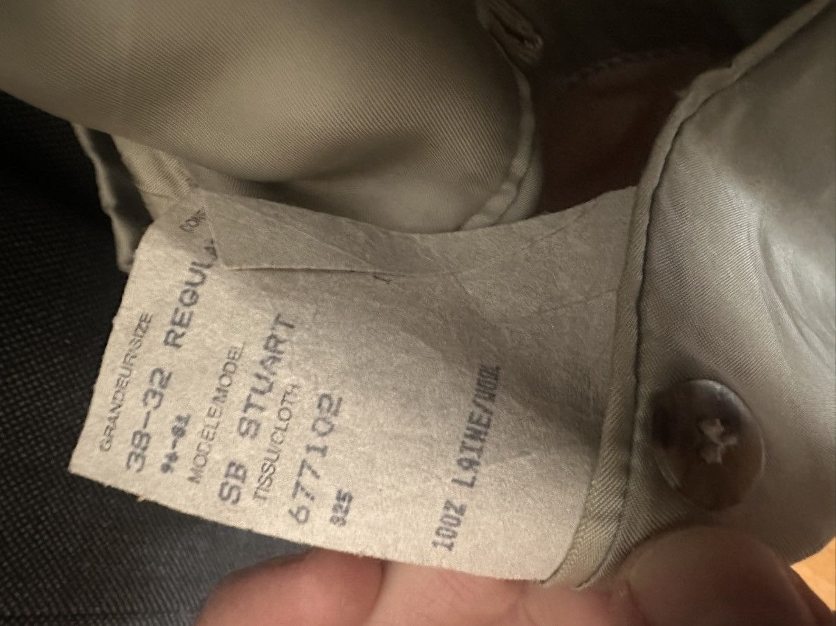 Paul Stuart Paul Stuart Grey Birdseye Wool Suit | 38R / 32W Size 38R - 9 Thumbnail
