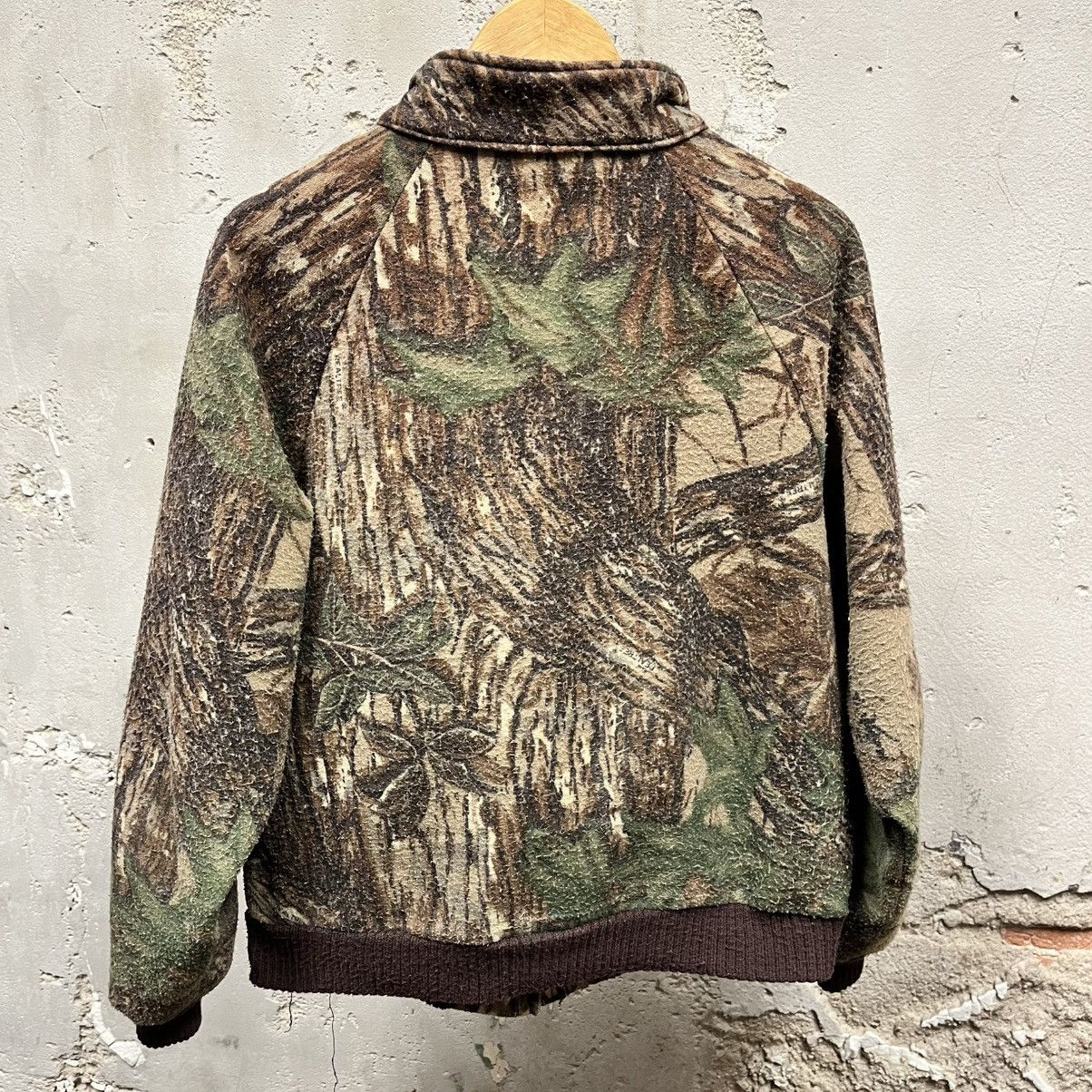 Vintage Polarfleece by Malden Camo Camouflage Vintage Bomber Jacket Size US L / EU 52-54 / 3 - 6 Thumbnail
