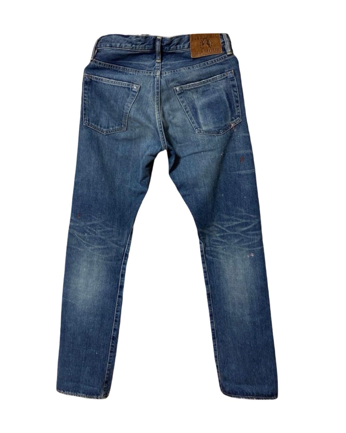 Hysteric Glamour Distressed Studded Selvedge Japanese Denim Jeans Size US 28 / EU 44 - 2 Thumbnail