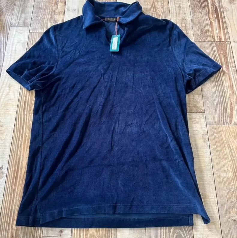 Loro Piana LORO PIANA Cuttlefish collar polo shirt Size US M / EU 48-50 / 2 - 9 Thumbnail