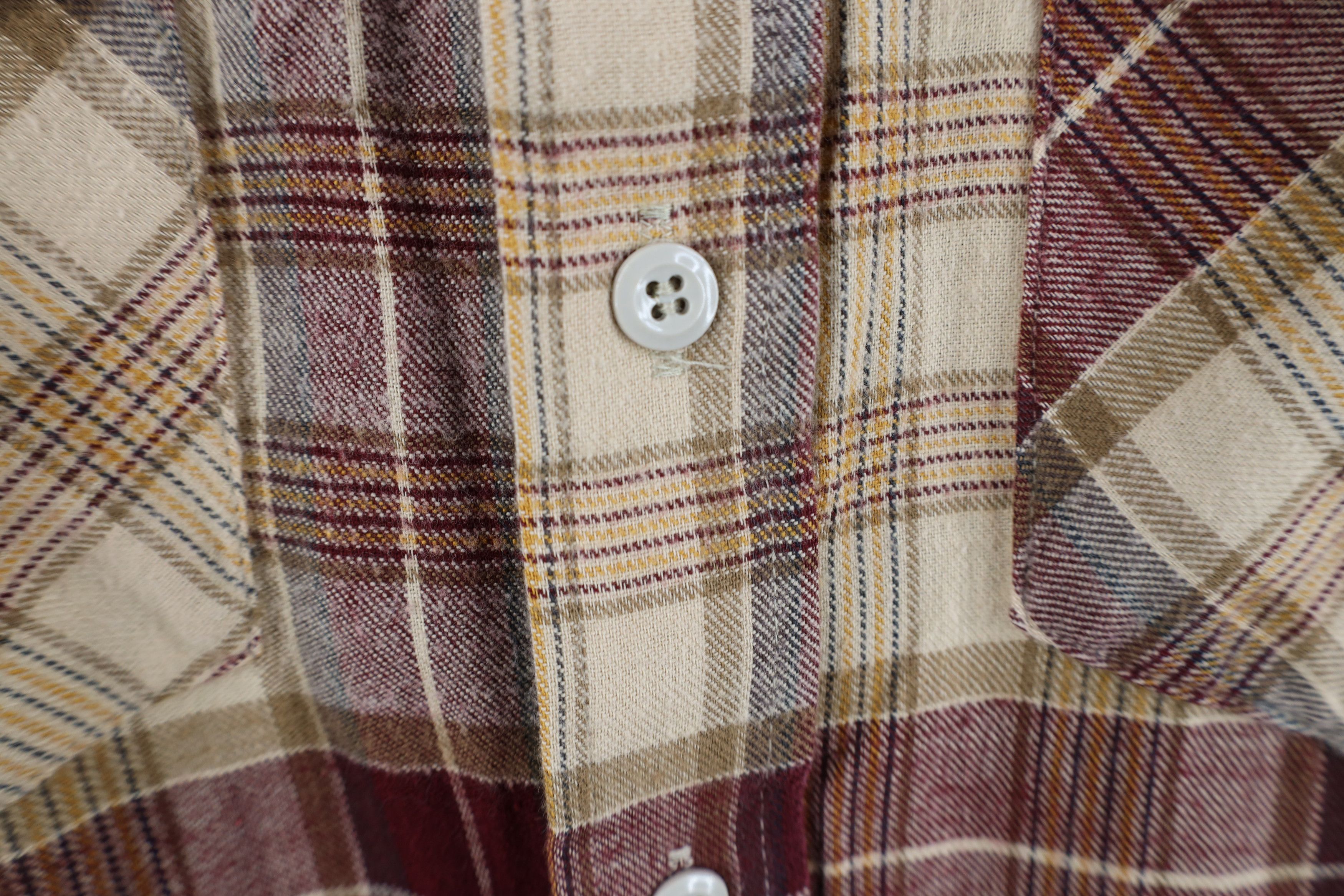 Woolrich Woolen Mills Vintage 70s Woolrich Flannel Collared Button Shirt Plaid USA Size US S / EU 44-46 / 1 - 4 Thumbnail