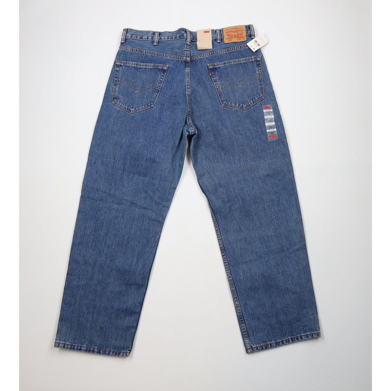 Levi's × Vintage Deadstock Vintage Y2K Levis 550 Relaxed Fit Tapered Jeans Size US 38 / EU 54 - 8 Thumbnail