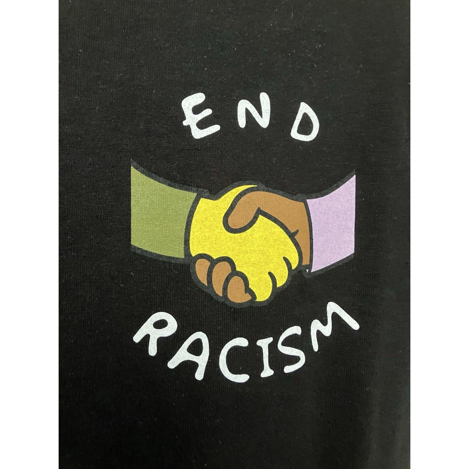 Other For All Envy “End Racism” Culture T-Shirt Vibrant Social Hea Size US L / EU 52-54 / 3 - 3 Thumbnail
