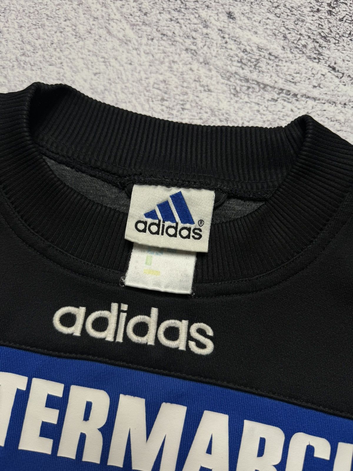 Adidas Vintage 90s Adidas Sweatshirt 3 Stripes Street Sport Style Size US M / EU 48-50 / 2 - 4 Thumbnail