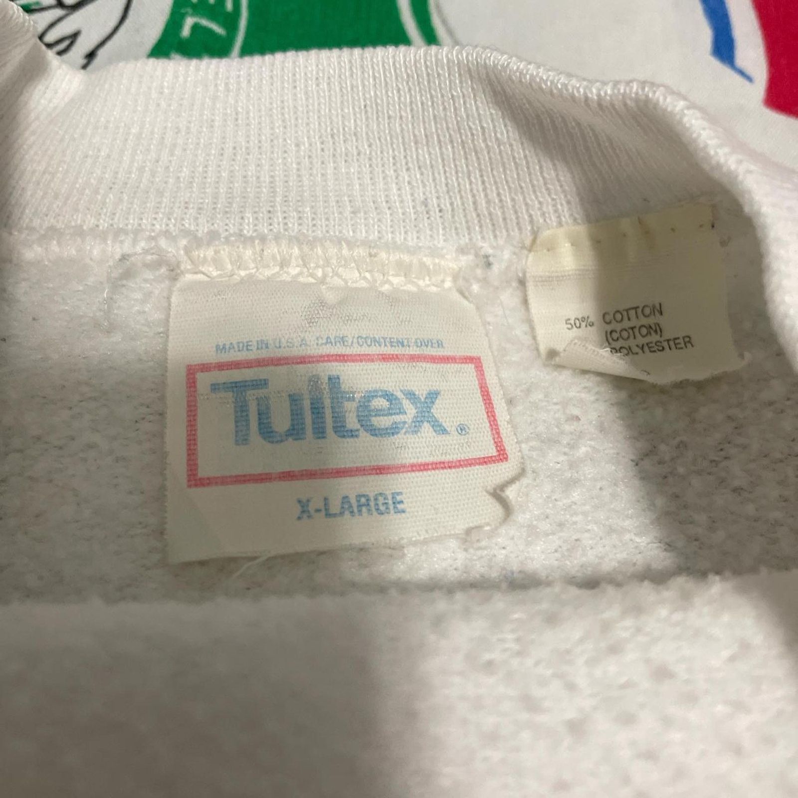 NCAA × Vintage Vintage 80s NCAA University of Hawaii Rainbows Crewneck Size US M / EU 48-50 / 2 - 5 Thumbnail