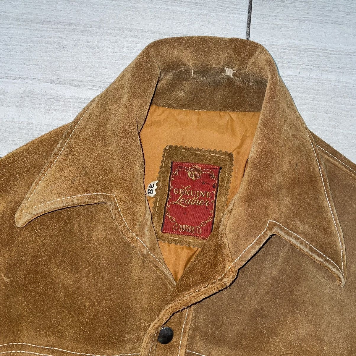 Other Vintage Suede Snap Button Jacket/ Overshirt Size US M / EU 48-50 / 2 - 3 Thumbnail