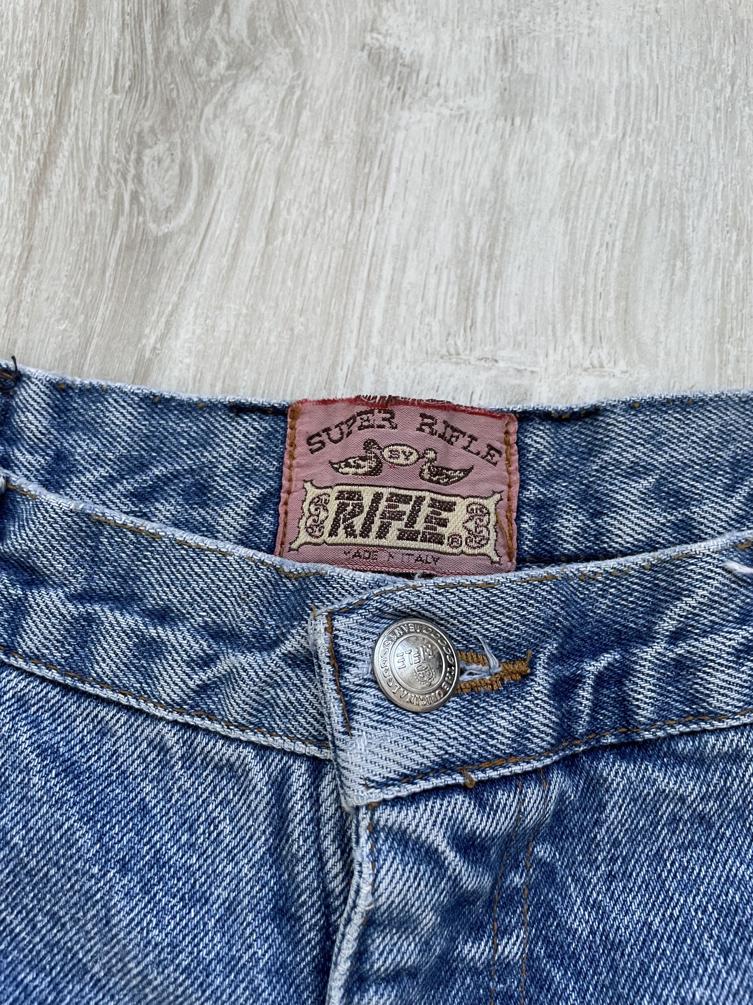 Other Vintage Rifle Super Blue Denim Jeans Size US 34 / EU 50 - 6 Thumbnail