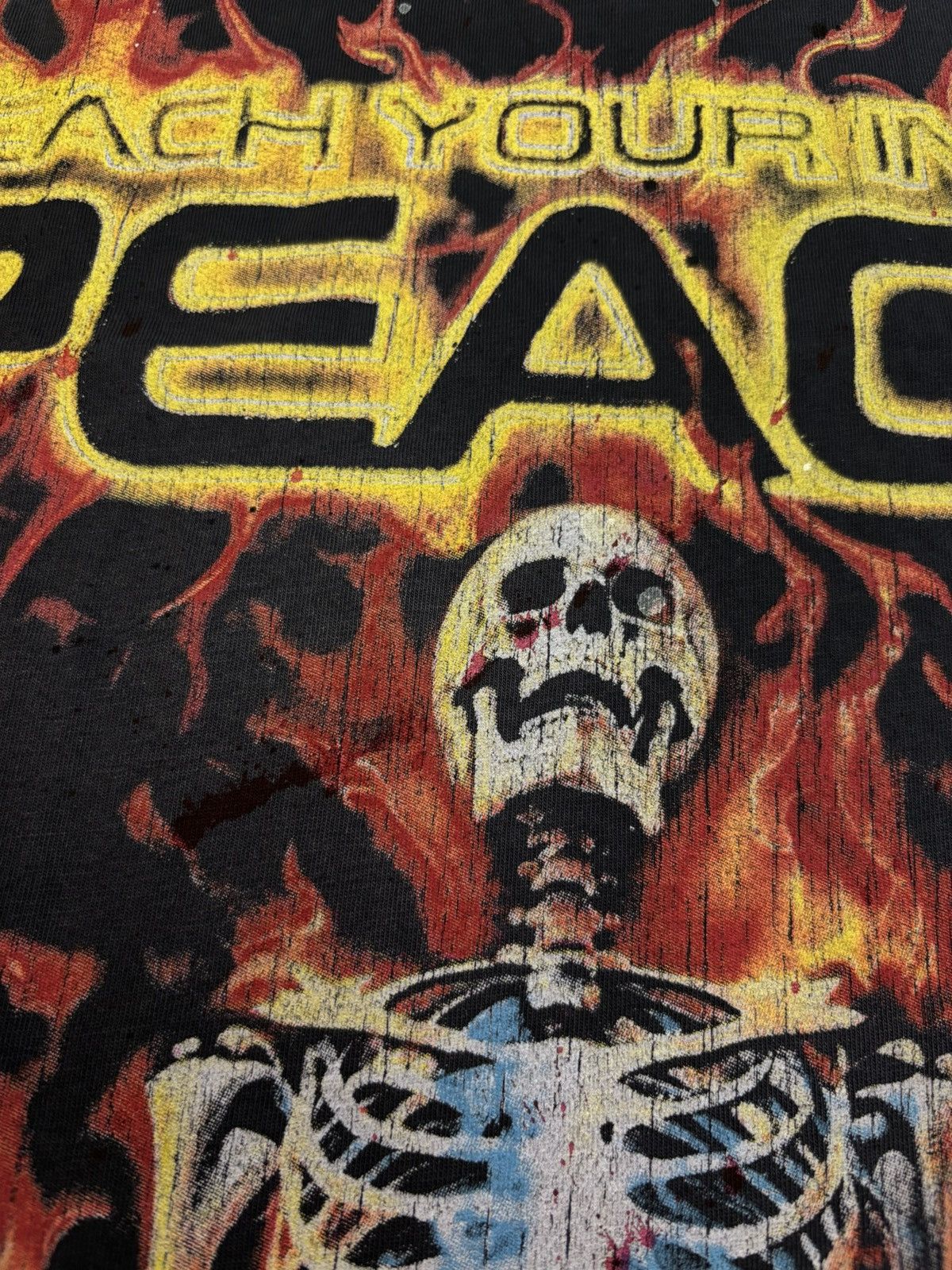 HELLSTAR Hellstar Inner Peace Skeleton Sleeveless T-Shirt, Black Size US S / EU 44-46 / 1 - 4 Thumbnail