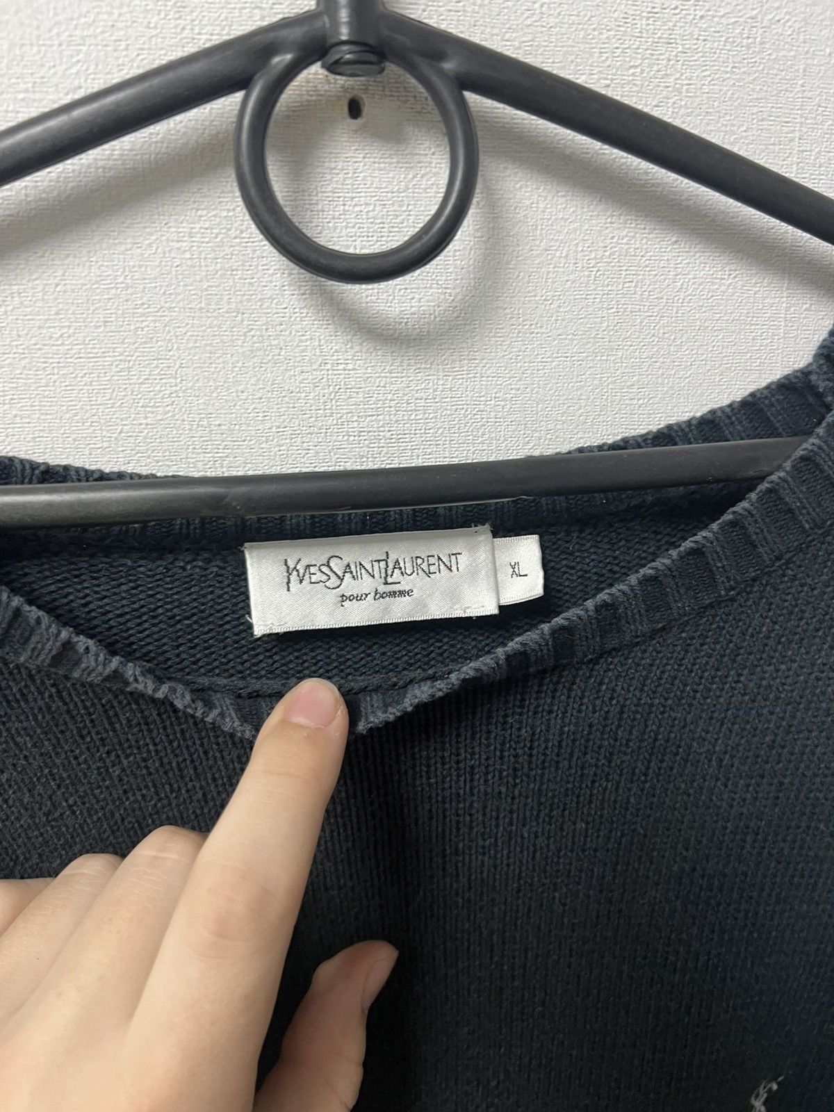 Yves Saint Laurent Vintage Yves Saint Laurent Sweatshirt 90s Y2K Size US XL / EU 56 / 4 - 5 Thumbnail