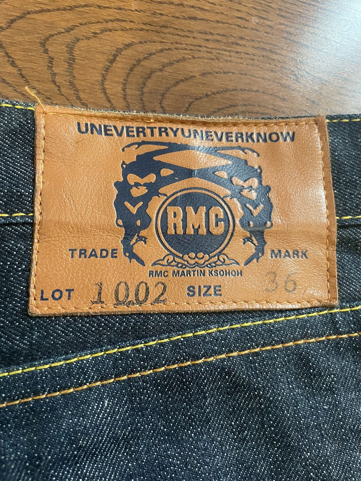 RMC Jeans × Red Monkey × Vintage Red Monkey Company Denim Jeans Size US 36 / EU 52 - 5 Thumbnail
