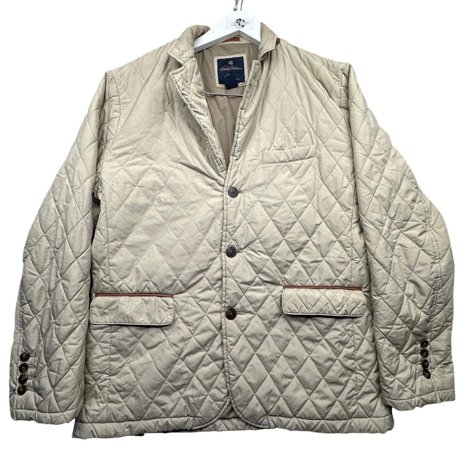 Brooks Brothers Brooks Brothers Diamond Quilted Walking Coat Mens XL Large Size US L / EU 52-54 / 3 - 1 Thumbnail