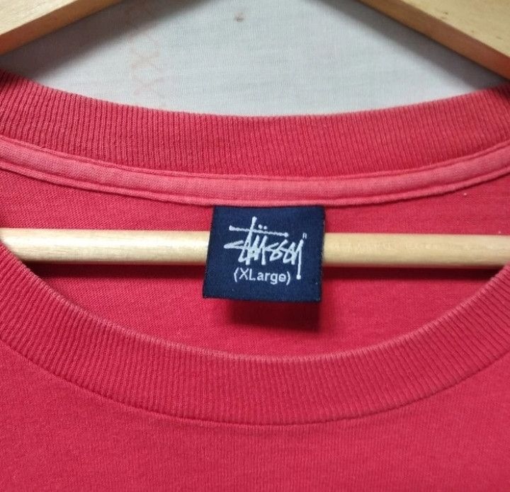 Stussy × Vintage Vintage 90s STUSSY TEE T-SHIRT Size US XL / EU 56 / 4 - 2 Thumbnail