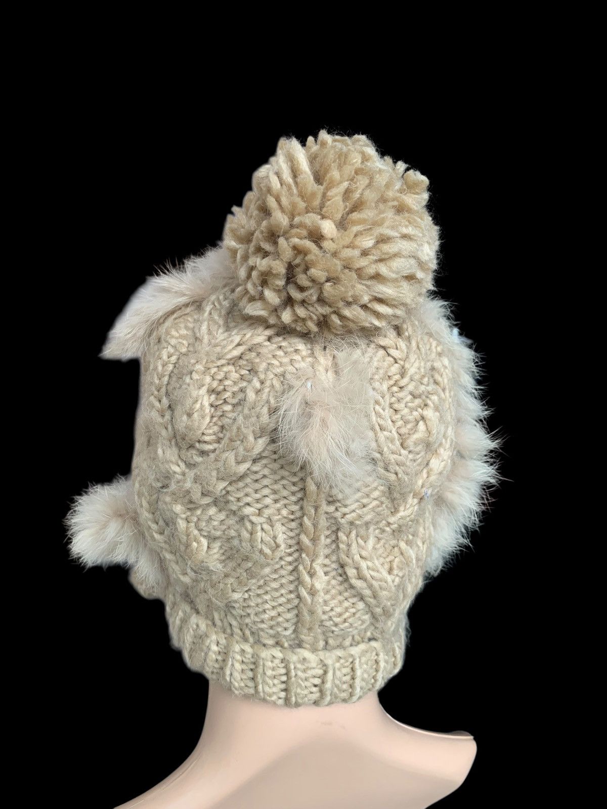 Japanese Brand × Kapital × Vintage Rare Crochet Cabel Visor Hat Japanese Style Size ONE SIZE - 7 Thumbnail