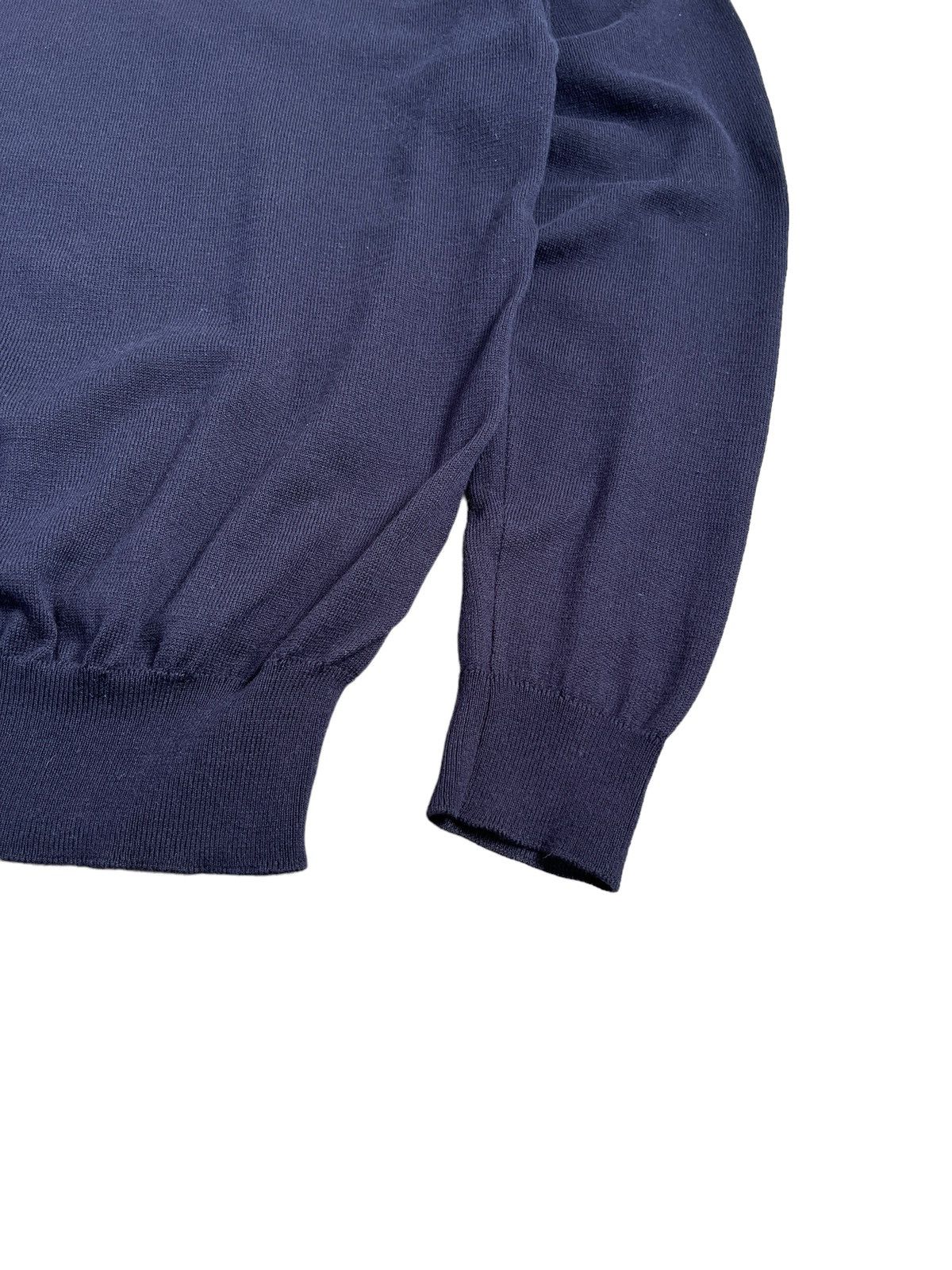Dior × Hedi Slimane Dior Navy Blue Knitwear Sweater Size US M / EU 48-50 / 2 - 3 Thumbnail