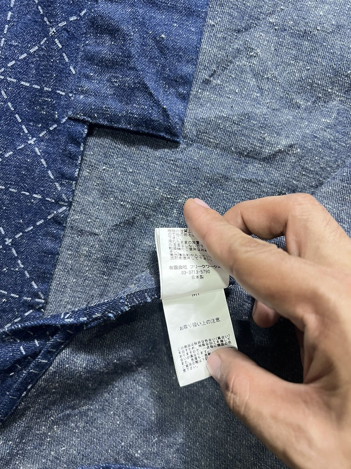 FDMTL FDTML - Indigo Dyed Kimono Size US M / EU 48-50 / 2 - 10 Thumbnail
