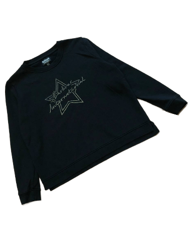Barbour Vintage Barbour Big Star Y2K Logo Sweater Size L / US 10 / IT 46 - 1 Thumbnail