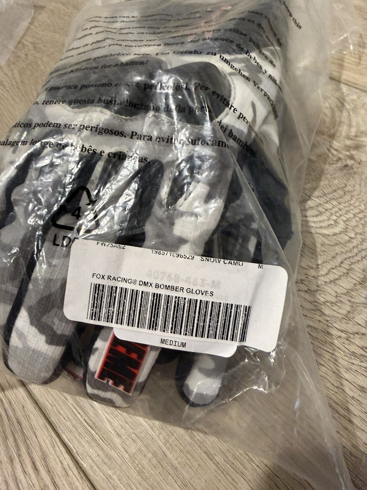 Fox Racing × Supreme Supreme®/Fox Racing® DMX Bomber Gloves - M Size ONE SIZE - 2 Thumbnail