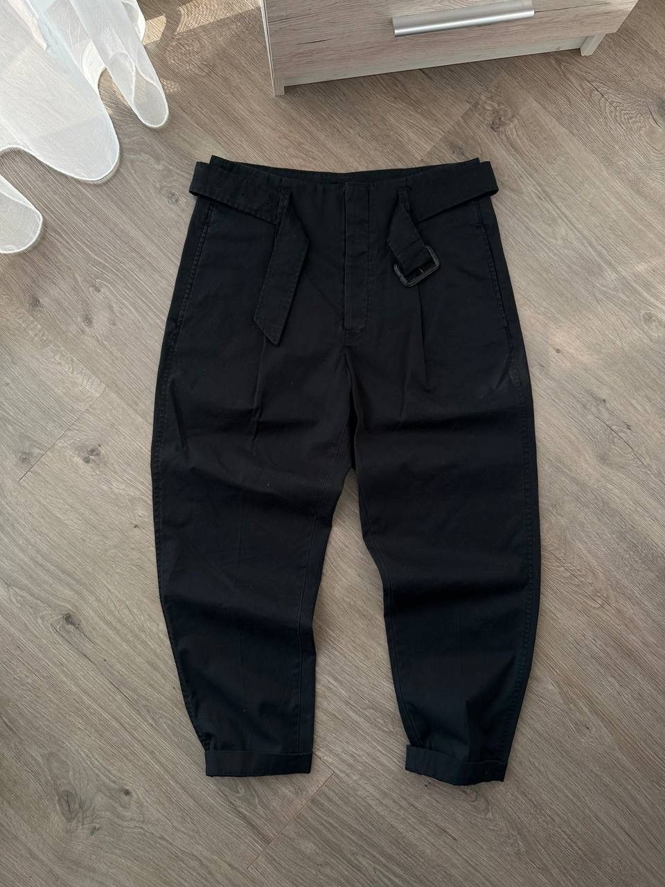 Polo Ralph Lauren × Vintage Vintage Polo Ralph Lauren Black Baggy PRL Pants Size 30" / US 8 / IT 44 - 3 Thumbnail