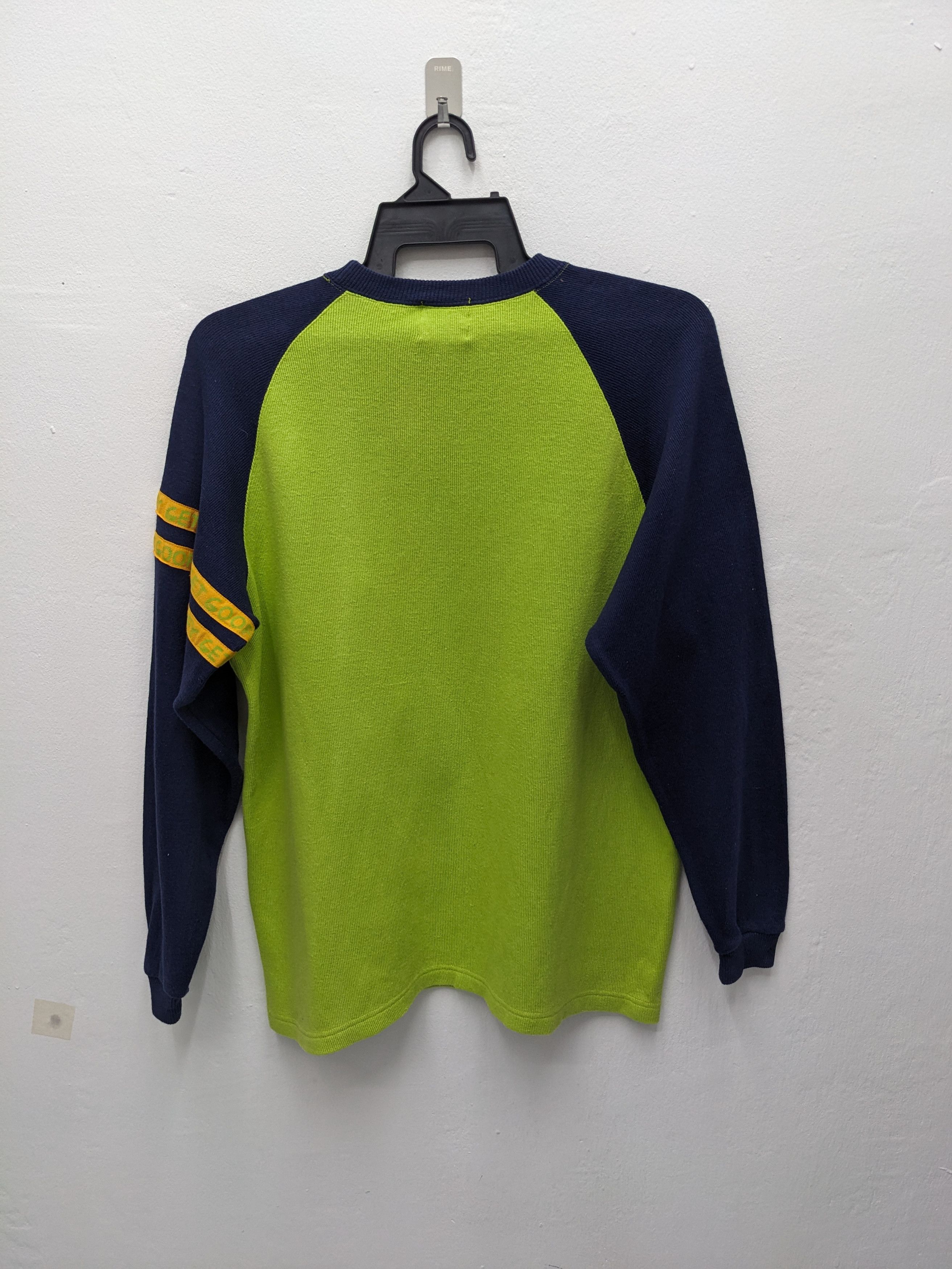 Cartoon Network Vintage Disney Goofy Falling Graphic Raglan Sweatshirt Size US M / EU 48-50 / 2 - 7 Thumbnail