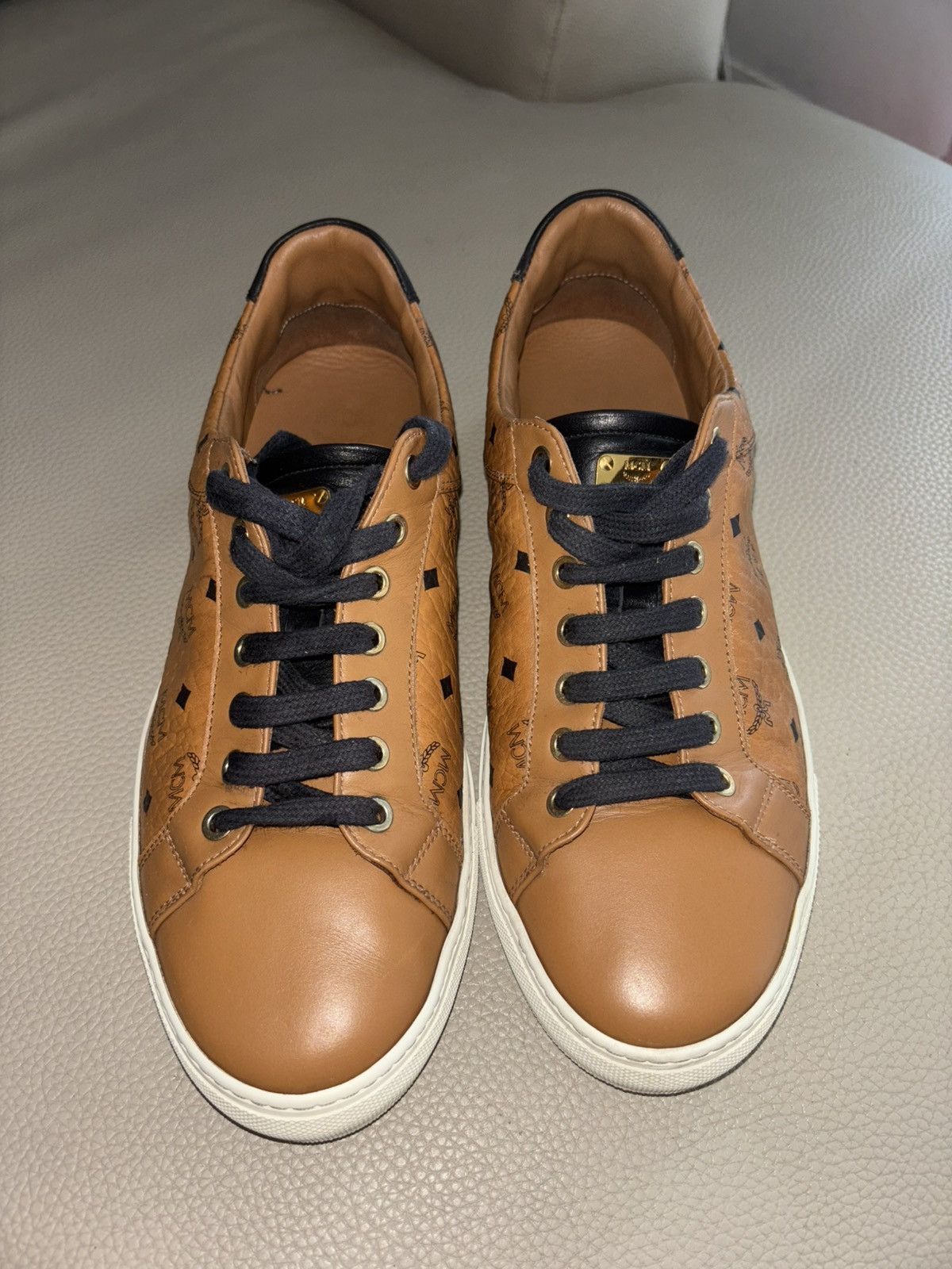 MCM leather sneakers