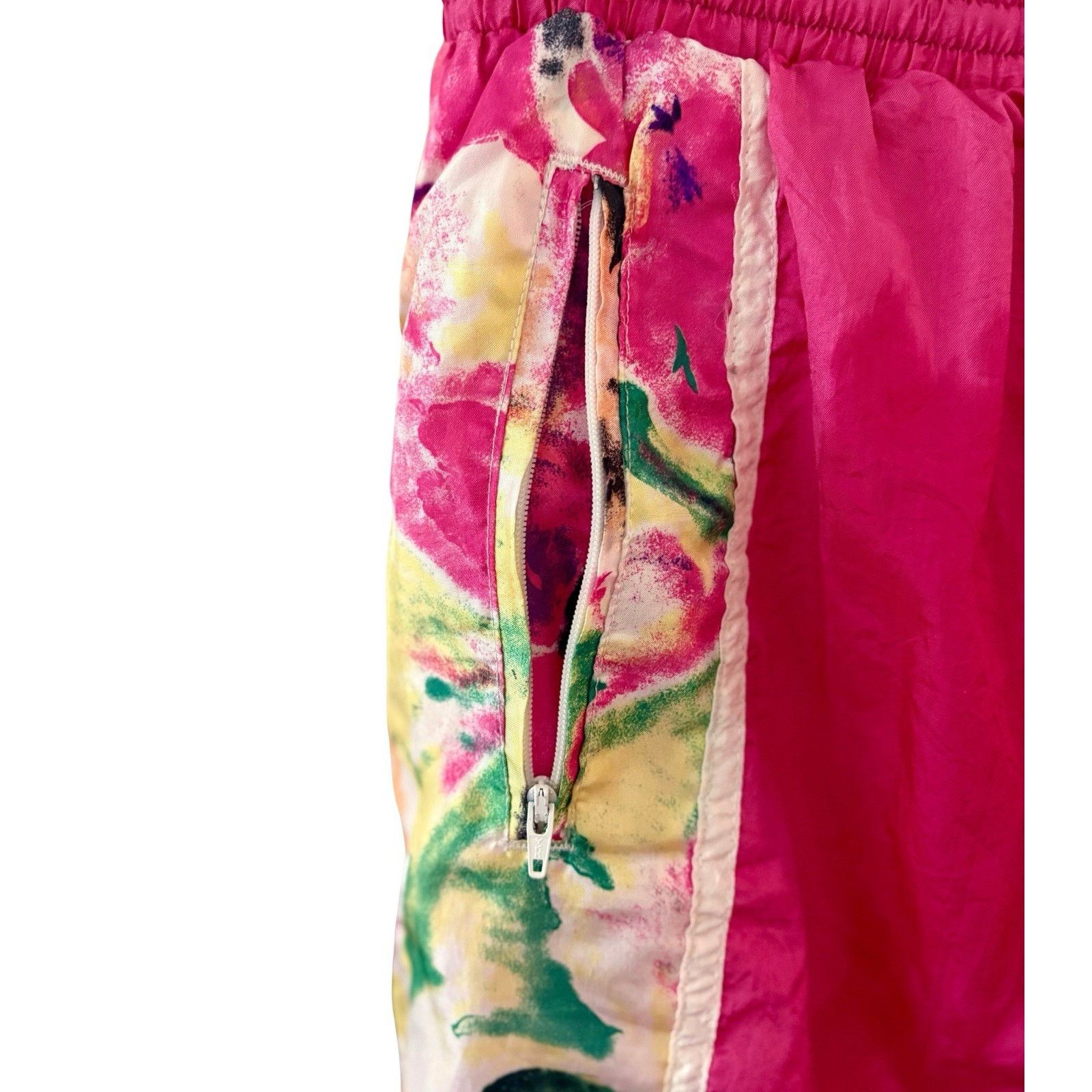 Pierre Cardin Vint Windbreaker Tracksuit Pant Pink Women Med Pierre Cardin Size 30" / US 8 / IT 44 - 6 Thumbnail