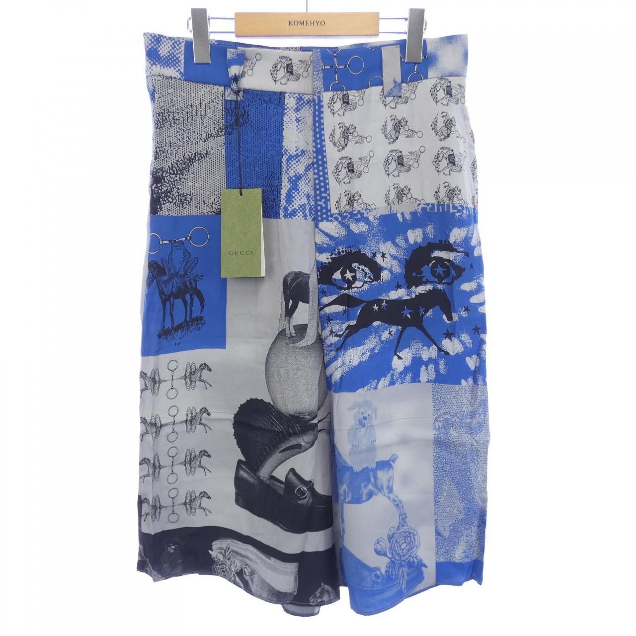 Gucci Gucci Gucci Pants Textile Pants 773191ZAQC8 DUTY FREE for USA Size ONE SIZE - 1 Thumbnail