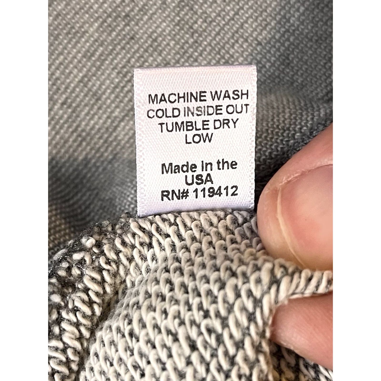 MONROW Monrow Textured Sweater Womens M Grey Circular Front Cut Out Pullover Knit Casual Womens Modern Classic Fall Winter Size M / US 6-8 / IT 42-44 - 6 Thumbnail